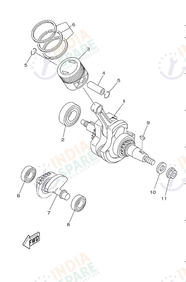 CRANKSHAFT & PISTON